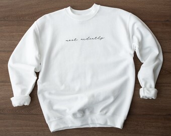 Más ardientemente Crewneck, Jane Austen Inspired Sweatshirt, Orgullo y prejuicio, Mr. Darcy, Libresco, Lector, Literatura