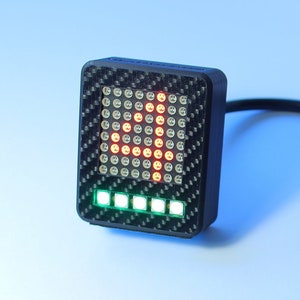 Sim Racing Gear Matrix LED for PC Steering Wheel Logitech Fanatec Thrustmaster Simagic Moza Dash