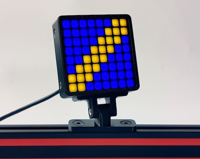 Sim Racing iFlag RGB LED Display – Gear & Spotter Indicator for SimHub PC Dashboard