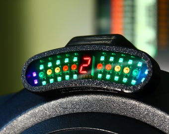 Mini Rev Flag Gear Indicator for PC Sim Racing Dashboard