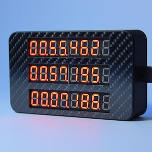 Sim Racing Dashboard for PC Steering Wheel Logitech Fanatec Thrustmaster Simagic Moza Timer Dash Race Logic