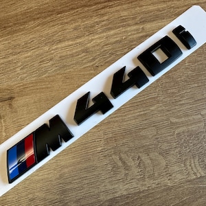 Gloss Black 435D Rear Trunk Badge For BMW 4 Series Models