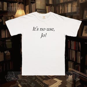 Camiseta "Não adianta, Jo!" – Camiseta estampada fofa do Y2K