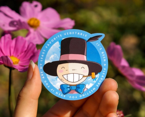 Turnip Head Sticker With Sophie Pendragon Quote Howl's Castle