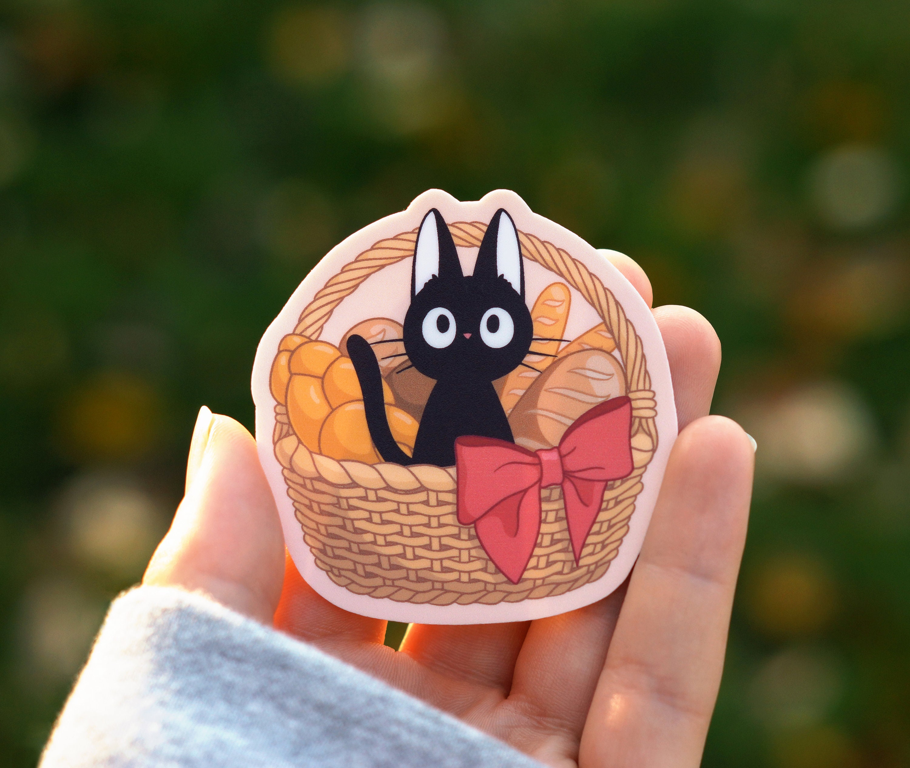 Kawaii Bread Cat Sticker for Sale by Lily mae