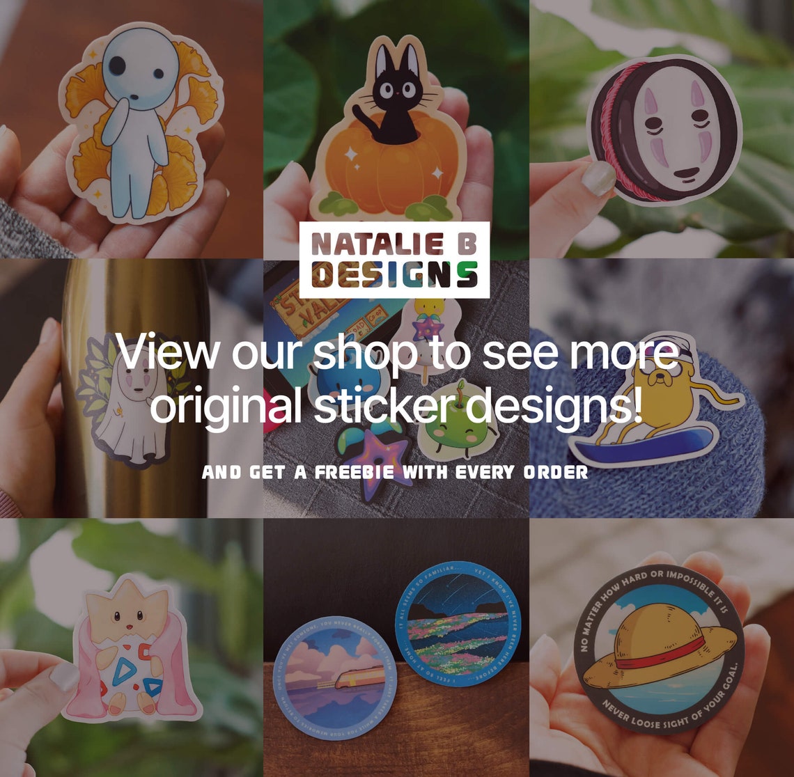 Ponyo Loves Ham Sticker! | INSPIRED by Studio Ghibli Anime | Ramen ...
