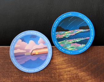 Howl&#39;s Moving Castle + Spirited Away Quote Sticker | Sophie Pendragon Quote | Spirited Away, Chihiro, Haku | Studio Ghibli Inspired