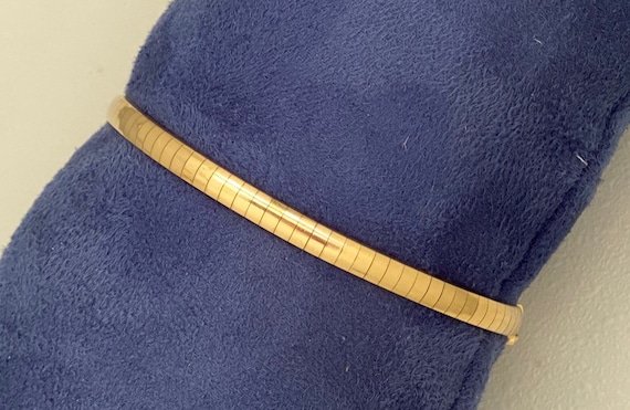 Omega Chain bracelet in 14K yellow gold - image 1