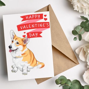 Pembroke Corgi Valentine PNG, JPG, Pdf, MP4 Files, Corgi is My ...