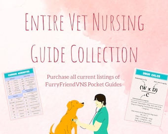 Entire Vet Nursing Pocket Guide Collection