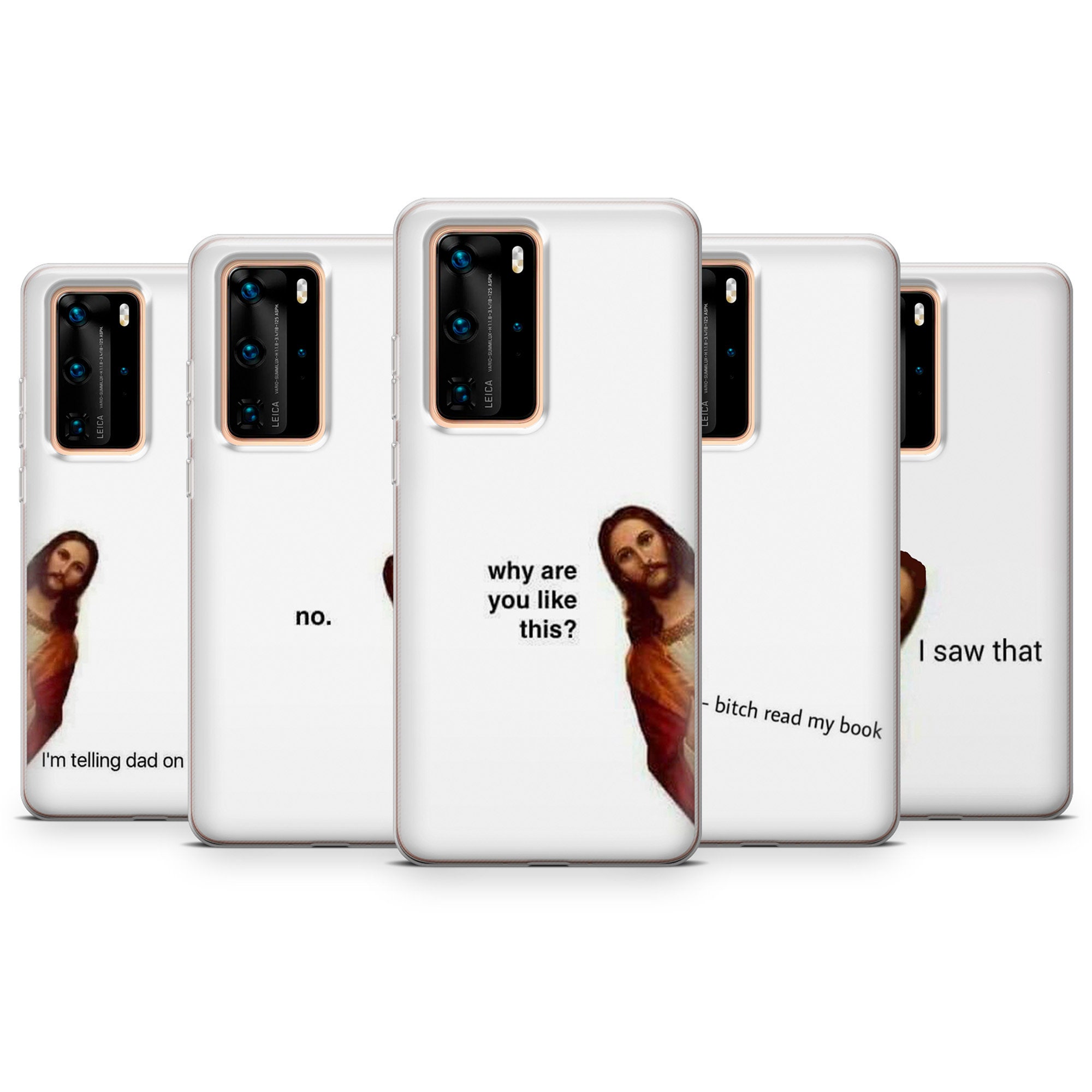 Jesus God Phone Case Meme Funny Cover Fit for Iphone 14 Pro - Etsy