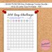 Goal Setting Printable Bundle, Challenge Progress Tracker, Habit ...