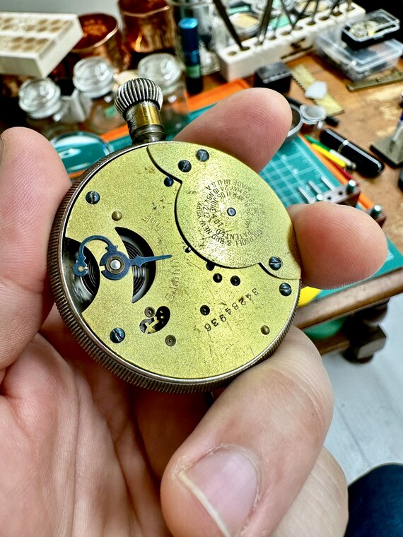 Ingersoll Yankee Pocket Watch 100+ year old antique… Gem