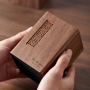 Vatertag Individuell gravierter Holz Stifthalter - Personalisierter Schreibtisch Organizer und Bleistiftbecher - Ornament-Mentor Geschenk - Jubiläumsgeschenk