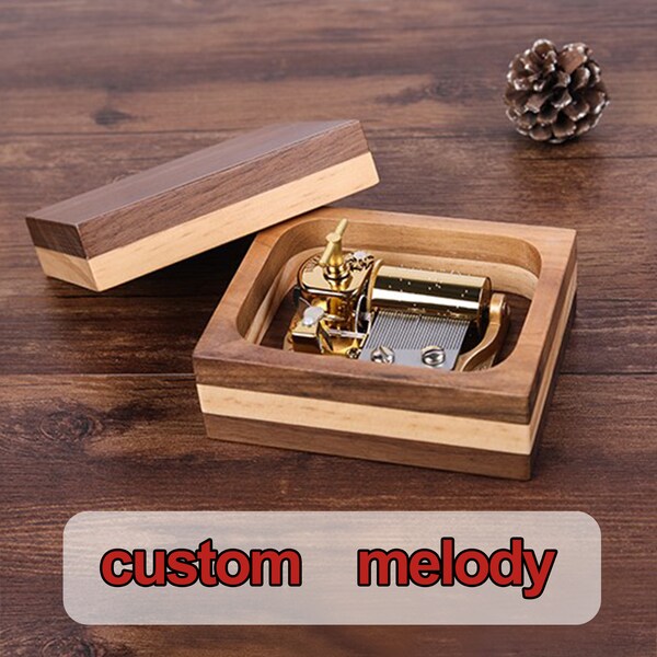 Custom Music Box With Custom Song Etsy UK
