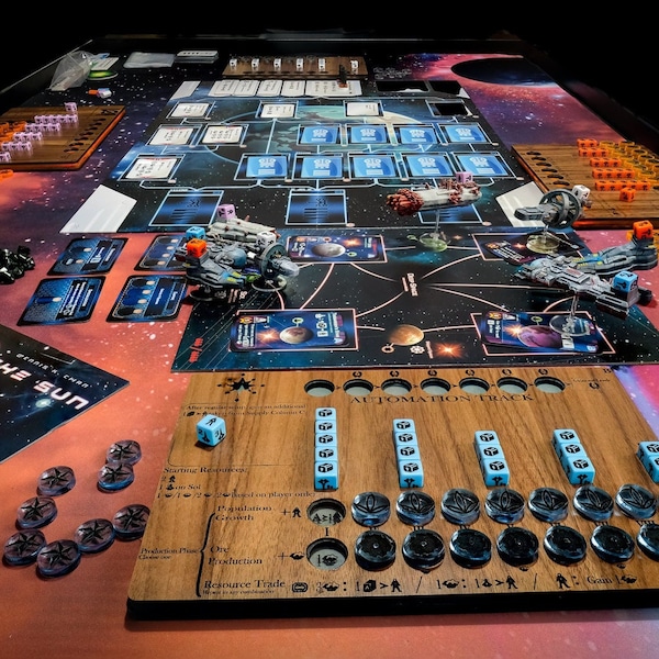 Beyond the Sun Board Game Etsy