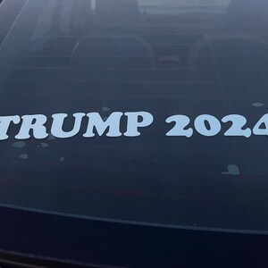 TRUMP 2024 decal sticker