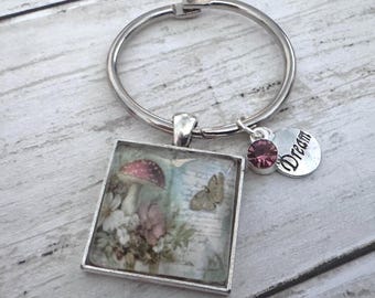 Mushroom Thread Keep / Floss Ring
