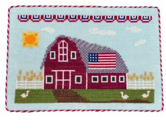 PDF Kreuzstich Stickmuster | Bernstein Wellenmaserung | Stichanzahl 99b x 65h