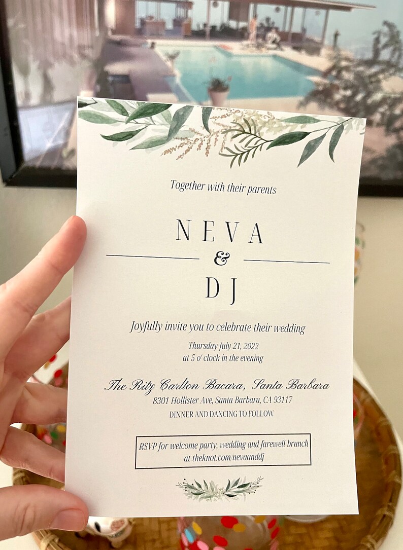 Wedding Invitation - Etsy