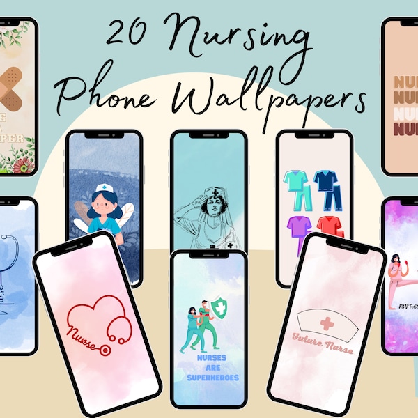 Nurse Wallpapers Etsy