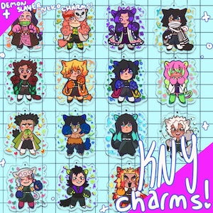 CLEARANCE Dämon Anime inspirierte Charms
