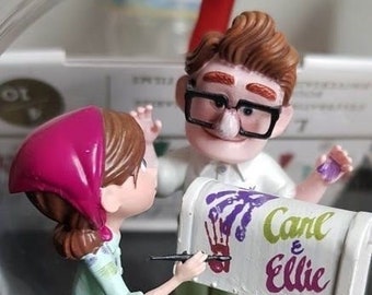 Carl and Ellie Figure 3d Model 3d Printer 3d stl files