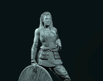 Lagertha Statue 3d Model 3d Printer stl files