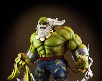 hulk maestro Marvel  Statue 3d Model 3d Printer stl files