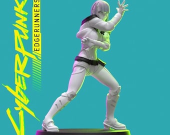 Cyberpunk Lucy Statue 3d Model 3d Printer stl files