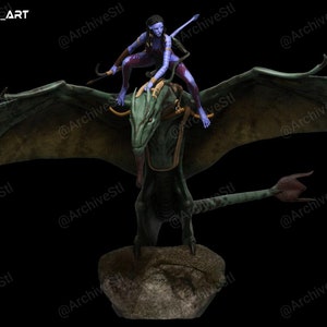Neytiri Statue Figure 3d Model 3d Printer 3d stl files