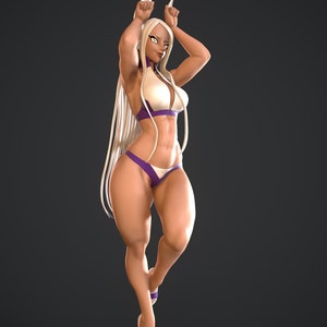 Sexy Mirko Girl NSFW Statue 3d Model 3d Printer stl files