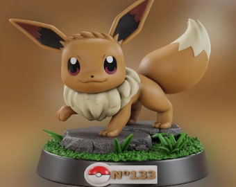 ヒトカゲ、ゼニガメ、フシギダネ STL ファイル 3D モデル フィギュア