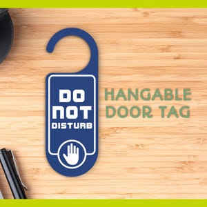 Bitte nicht stören Türschild: Büro Zuhause