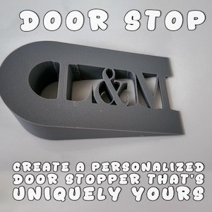 Personalized Door Stopper - Name - Number - Teachers - Office - School
