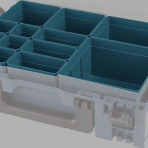 Makita MAKPAC storage organizer boxes