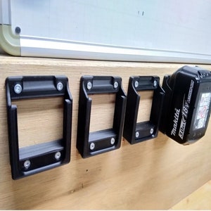 Makita 18v Battery Wall Mount 3pcs