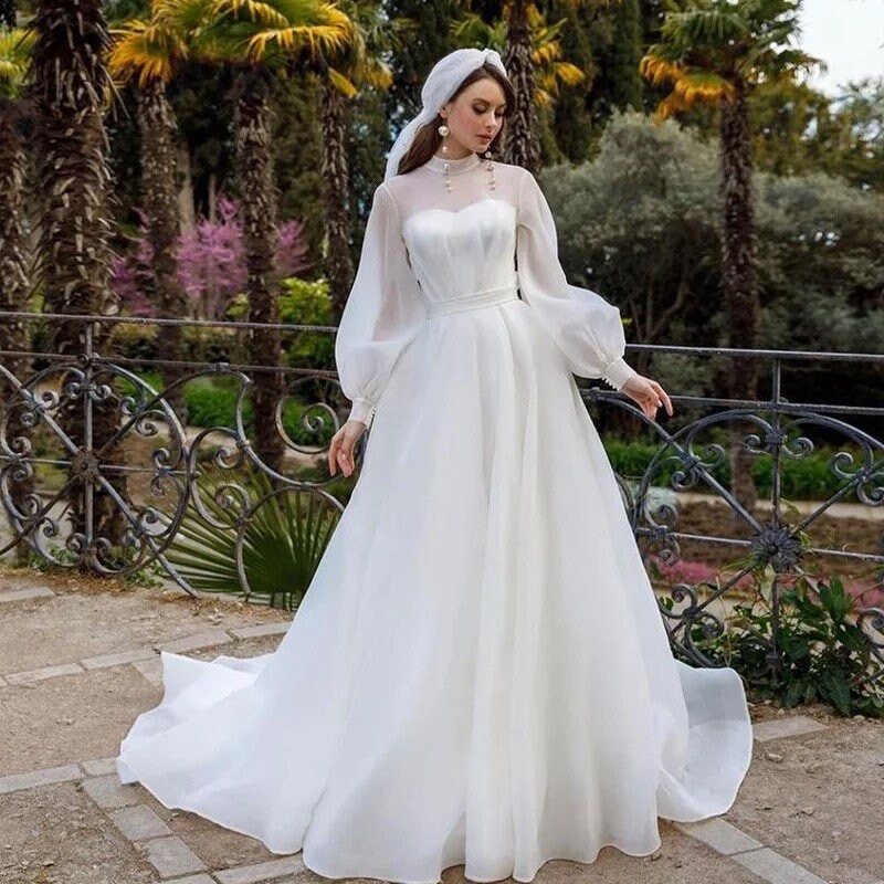 Halter White Dress Bride -  Ireland