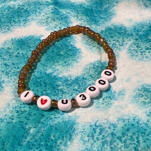 I love you 3000 bracelet