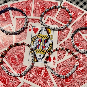 Alice in wonderland 5 pk bracelets