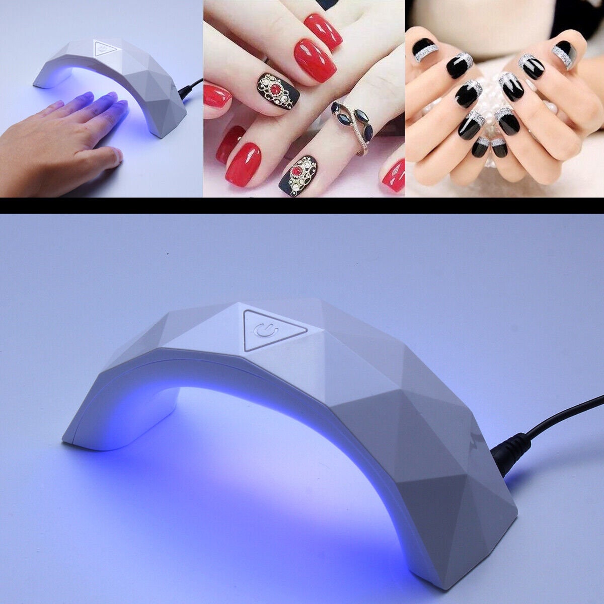 LED UV Lamp 54W Resin Curing Light, Jewelry Casting Kit, Gel Nail Polish, 3  Timer Setting, Auto Sensor, USB Powered