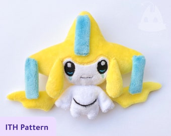 ITH Jirachi Plush Pattern Embroidery files with .pdf Instructions