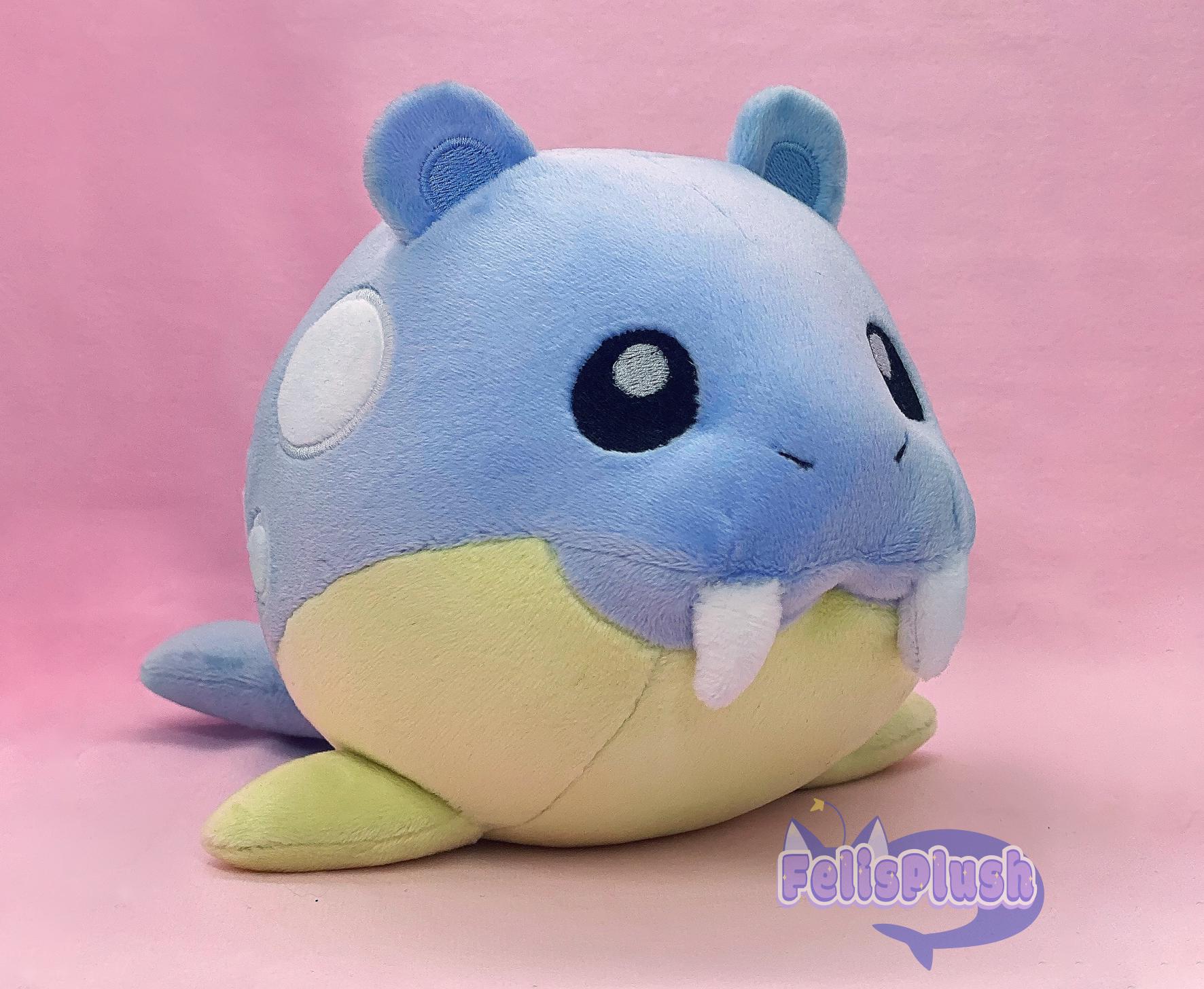 Spheal Handmade Fanart Plush
