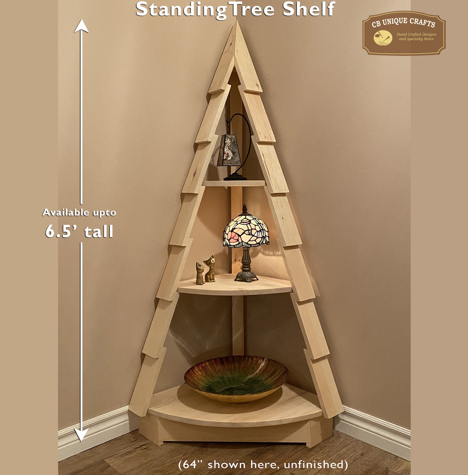 Tree Shelf Corner Tree Shelf Retail Display Shelf - Etsy