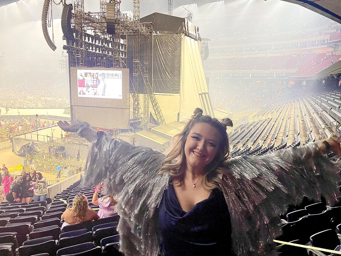 Taylor Swift Karma Jackets CUSTOM MADE Tinsel Fringe Jacket Etsy