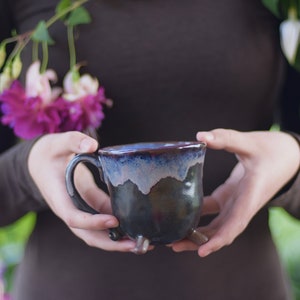 Cauldron Mug, Handmade Pottery Ceramic Coffee Mug, Witchy Fall Mug, Cottage Witch, Magical Witch Wizard Cute Cup image 5