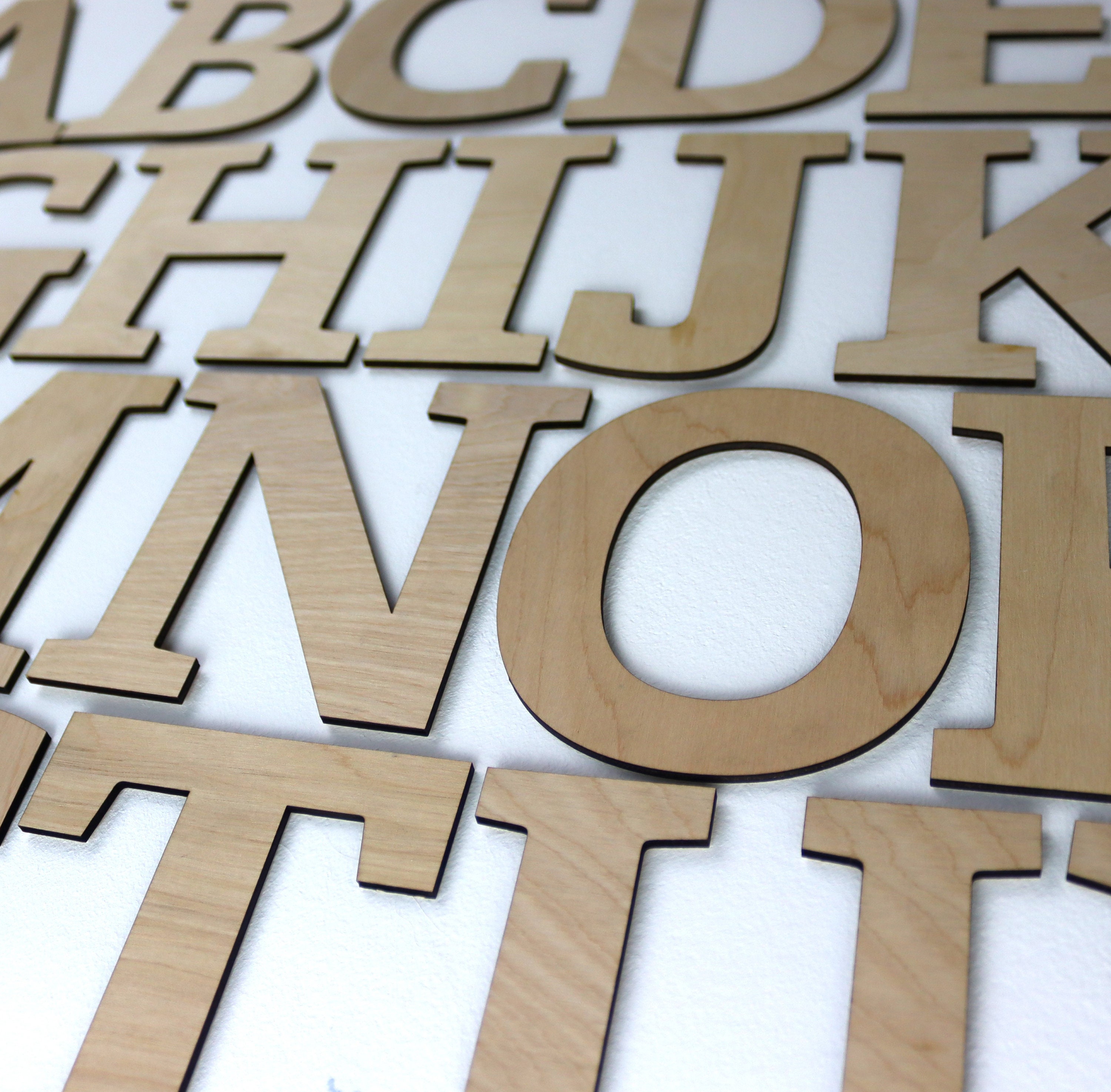 Wooden Letters 8cm - Etsy