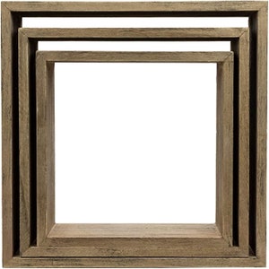 Rustic Barnwood Shelves