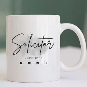 Personalised Gifts For Solicitor, Future Solicitor Gift, Law Student, Trainee Solicitor, Best Legal Assistant Gift, UK shop - Free shipping