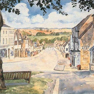 Rue principale de Burford